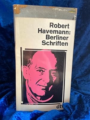 Bild des Verk�ufers f�r Berliner Schriften. zum Verkauf von Antiquariat Jochen Mohr -Books and Mohr-