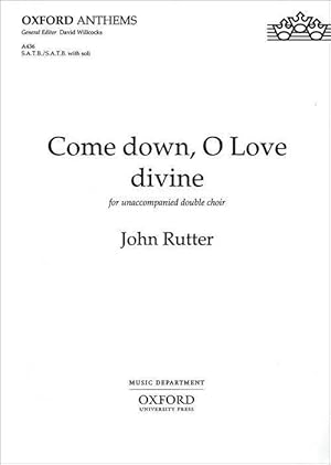 Bild des Verkufers fr Come Down, O Love Divine zum Verkauf von preigu