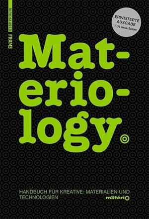 Imagen del vendedor de Materiology | Handbuch f�r Kreative: Materialien und Technologien a la venta por preigu