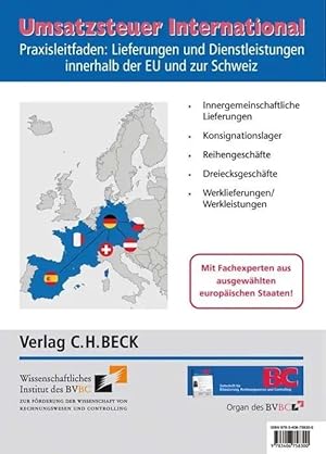 Bild des Verk�ufers f�r Umsatzsteuer International | Praxisleitfaden: Lieferungen und Dienstleistungen innerhalb der EU und zur Schweiz zum Verkauf von preigu