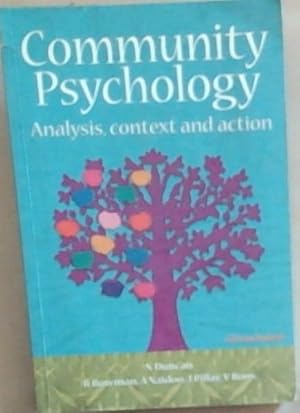 Bild des Verk�ufers f�r Community Psychology: Analysis, Context and Action (Includes a small CD) zum Verkauf von Chapter 1