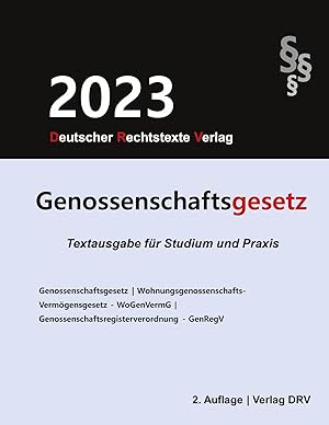 Seller image for Genossenschaftsgesetz | Textausgabe mit erg�nzenden Regelungen for sale by preigu