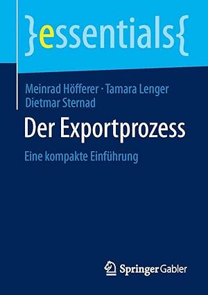 Imagen del vendedor de Der Exportprozess | Eine kompakte Einf�hrung a la venta por preigu