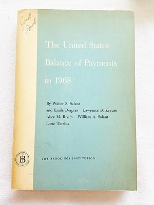 Imagen del vendedor de 1963 PB The United States Balance of Payments in 1968 a la venta por Miki Store