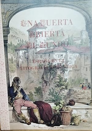 Imagen del vendedor de España en la litografia romantica que vende Libros Torres