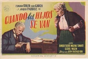 CUANDO LOS HIJOS SE VAN - Cine Santo Domingo de Yepes (Toledo) - Director: Juan Bustillo Oro - Ac...