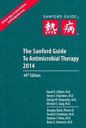 Immagine del venditore per The Sanford Guide to Antimicrobial Therapy 2014 venduto da Off The Shelf