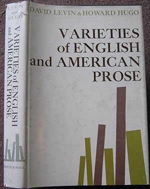 Imagen del vendedor de VARIETIES OF ENGLISH AND AMERICAN PROSE. a la venta por Graham York Rare Books ABA ILAB