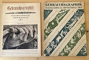 Von der Verkäuferin bzw. dem Verkäufer bereitgestelltes Bild für Drei Hefte Gebrauchsgraphik International Advertising Art, Jg. 9 (1932) zum Verkauf durch Geert-Jan Mellink