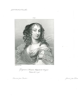 Bild des Verk�ufers f�r Portrait of Francoise-Marguerite de Sevigne zum Verkauf von The Online Portrait Gallery