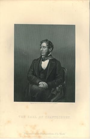 Seller image for Portrait of Anthony Ashley Cooper, 7th Earl of Shaftesbury for sale by The Online Portrait Gallery