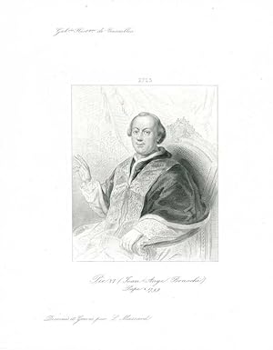 Immagine del venditore per Portrait of Pope Pius VI venduto da The Online Portrait Gallery