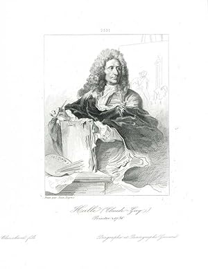 Bild des Verk�ufers f�r Portrait of Claude-Guy Halle zum Verkauf von The Online Portrait Gallery