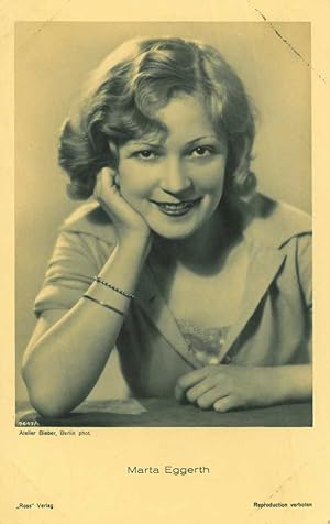 Seller image for Portrait of Marta Eggerth for sale by The Online Portrait Gallery