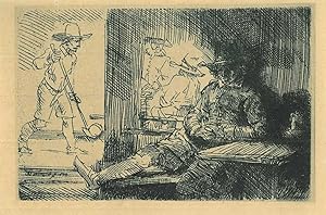 Seller image for The golf player for sale by The Online Portrait Gallery