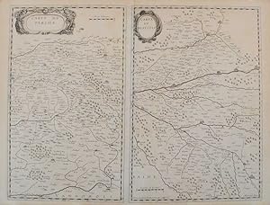 Seller image for Map of Centre-Val de Loire and Normandy for sale by The Online Portrait Gallery