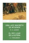 Imagen del vendedor de Una lady Macbeth de Mtsensk / El rey Lear de la estepa a la venta por AG Library