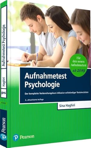 Bild des Verkufers fr Aufnahmetest Psychologie: Der komplette Vorbereitungskurs inklusive vollstndiger Testsimulation (Pearson Studium - Psychologie) zum Verkauf von Studibuch