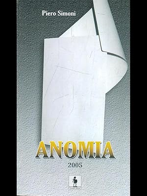 Bild des Verk�ufers f�r Anomia 2005 zum Verkauf von Librodifaccia