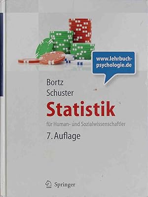 Bild des Verk�ufers f�r Statistik f�r Human- und Sozialwissenschaftler Springer-Lehrbuch zum Verkauf von books4less (Versandantiquariat Petra Gros GmbH & Co. KG)