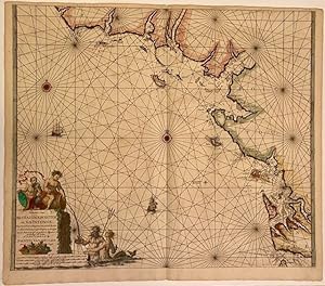 Paskaart van Bretaigne, Poictou en Xaintonge