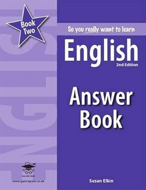 Seller image for So you really want to learn English Book 2 Answer Book for sale by WeBuyBooks
