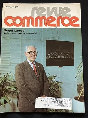 Immagine del venditore per Revue Commerce, 83e ann�e janvier1981 venduto da Claudine Bouvier