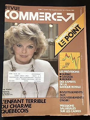 Immagine del venditore per Revue Commerce, 85e ann�e f�vrier 1983 venduto da Claudine Bouvier
