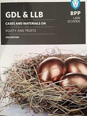 Immagine del venditore per GDL & LLB Cases & Materials on Equity & Trusts 5th edition venduto da WeBuyBooks