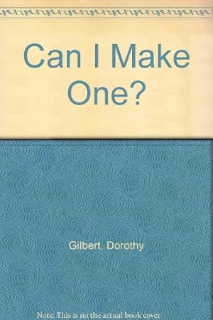 Seller image for Can I Make One? for sale by WeBuyBooks