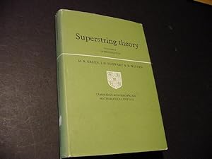 Immagine del venditore per Superstring Theory: Volume 1 Introduction, Loop Amplitudes, Anomalies and Phenomenology (Cambridge Monographs on Mathematical Physics) venduto da Daniel Montemarano