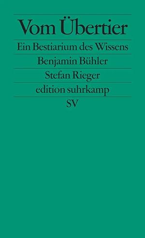 Bild des Verk�ufers f�r Vom �bertier | Ein Bestiarium des Wissens zum Verkauf von preigu
