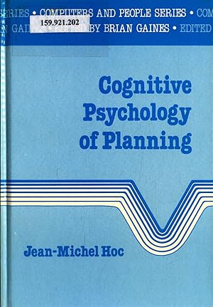 Immagine del venditore per Cognitive Psychology of Planning venduto da avelibro OHG