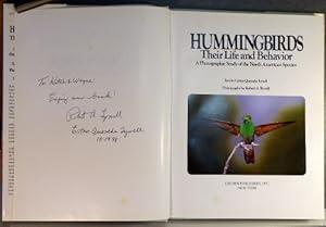 Seller image for HUMMINGBIRDS: THEIR LIFE AND BEHAVIOR [SIGNED] for sale by RON RAMSWICK BOOKS, IOBA