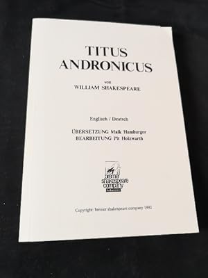 Seller image for Titus Andronicus. englisch/ deutsch. for sale by ANTIQUARIAT Franke BRUDDENBOOKS