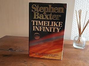 Imagen del vendedor de Timelike Infinity *****UK HB 1/1 SIGNED & LINED**** a la venta por BRITOBOOKS