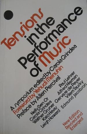 Immagine del venditore per Tensions in the Performance of Music: A Symposium venduto da WeBuyBooks