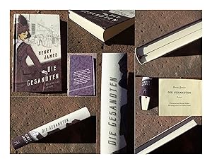 Immagine del venditore per Die Gesandten. "The Ambassadors". Roman. Neu �bersetzt von Michael Walter. Herausgegeben und mit einem Nachwort von Daniel G�ske. Mit editorischer Notiz, Zeittafel zum Leben von Henry James, Anmerkungen und Glossar im Anhang. Einbandgestaltung von Katja Holst. D�nndruckausgabe. (= Reihe: "B�chergilde Klassik"). venduto da Versandantiquariat Abendstunde
