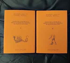 Imagen del vendedor de Fuentes para la historia de la ciencia y la t�cnica en la Biblioteca del Palacio de Santa Cruz I y II (obra completa) a la venta por Librer�a Ofisierra
