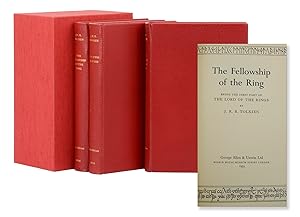 Lord of the Rings by Tolkien, Three Volumes, First Edition Lord of the Rings by Tolkien, Three Volumes, First Edition