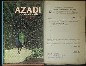 Seller image for Azadi for sale by Mammy Bears Books