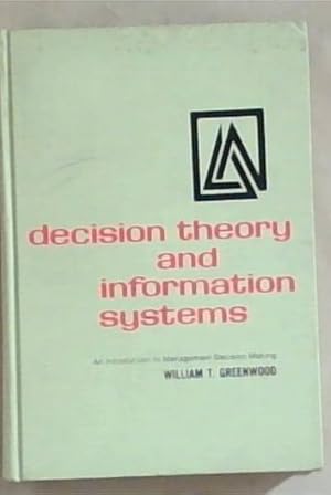 Immagine del venditore per Decision Theory and Information Systems : an introduction to management Decision Making venduto da Chapter 1