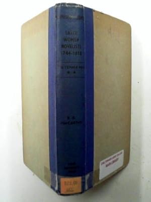 Seller image for The Later Women Novelists 1744 - 1818 for sale by Cotswold Internet Books