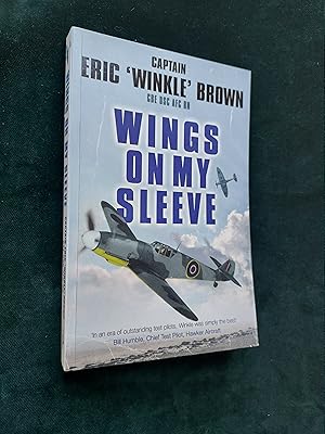 Imagen del vendedor de Wings on My Sleeve: The World's Greatest Test Pilot tells his story a la venta por Crouch Rare Books