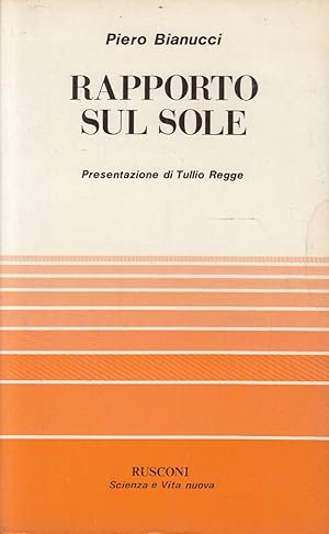 Imagen del vendedor de Rapporto sul sole a la venta por Laboratorio del libro