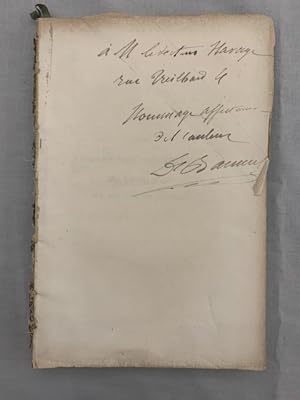 Seller image for Des Lésions non Congénitales du Cur Droit et de leurs Effets. Thèse présentée au Concours pour l'Agrégation (Pathologie interne et Médecine légale) [Dédicace de l'auteur] for sale by Librairie Topaze