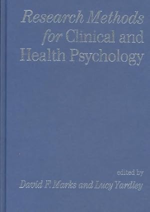 Bild des Verk�ufers f�r Research Methods for Clinical and Health Psychology zum Verkauf von GreatBookPricesUK