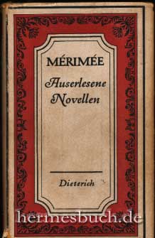 Bild des Verkufers fr Auserlesene Novellen. zum Verkauf von B.H.HERMES