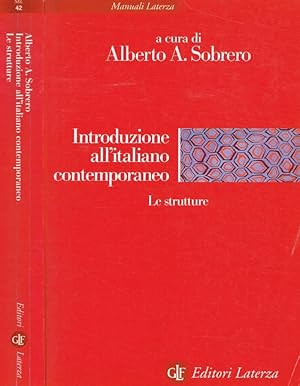 Bild des Verk�ufers f�r Introduzione all'italiano contemporaneo zum Verkauf von Biblioteca di Babele