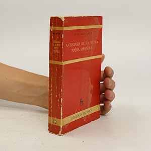 Bild des Verkufers fr Antologia de la nueva poesia espaola zum Verkauf von Bookbot